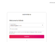Airbnb website registration page