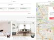 Map on Airbnb website